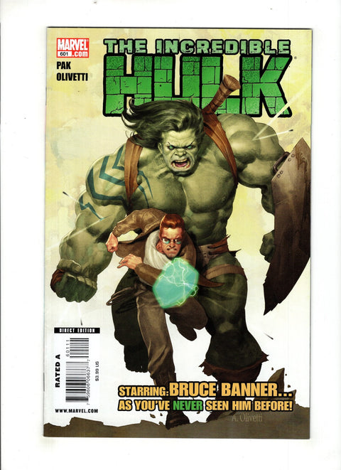 The Incredible Hulk, Vol. 1 #601 (Cvr A) (2009) Ariel Olivetti A Ariel Olivetti Buy & Sell Comics Online Comic Shop Toronto Canada
