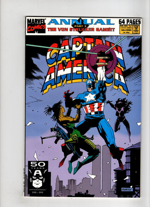 Captain America, Vol. 1 Annual #10 (Cvr A) (1991) A Buy & Sell Comics Online Comic Shop Toronto Canada