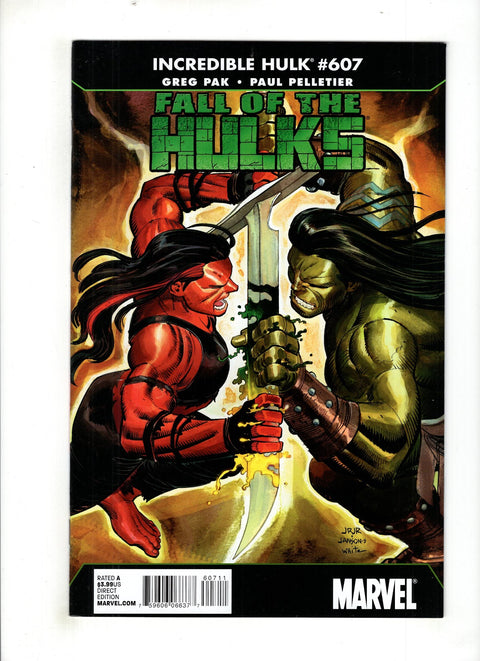 The Incredible Hulk, Vol. 1 #607 (Cvr A) (2010) John Romita Jr. A John Romita Jr. Buy & Sell Comics Online Comic Shop Toronto Canada