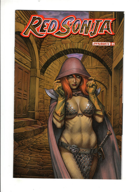 Red Sonja, Vol. 5 (Dynamite Entertainment) #21 (Cvr B) (2020) Joseph Michael Linsner B Joseph Michael Linsner Buy & Sell Comics Online Comic Shop Toronto Canada