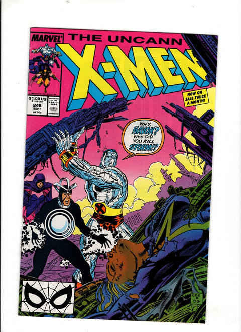 Uncanny X-Men, Vol. 1 #248 (1989) 1st Jim Lee on X-Men 1st Jim Lee on X-Men Buy & Sell Comics Online Comic Shop Toronto Canada