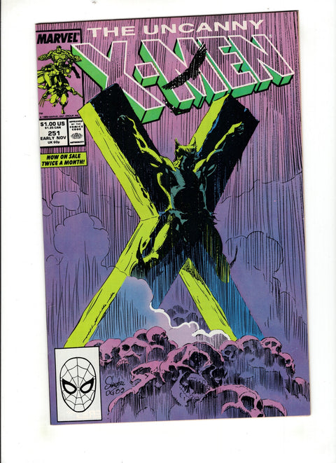 Uncanny X-Men, Vol. 1 #251 (1989) Iconic Cover Iconic Cover Buy & Sell Comics Online Comic Shop Toronto Canada