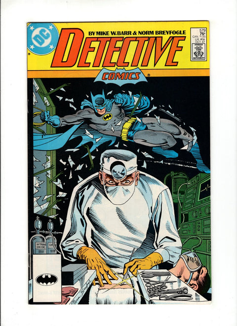 Detective Comics, Vol. 1 #579 (1987) Buy & Sell Comics Online Comic Shop Toronto Canada