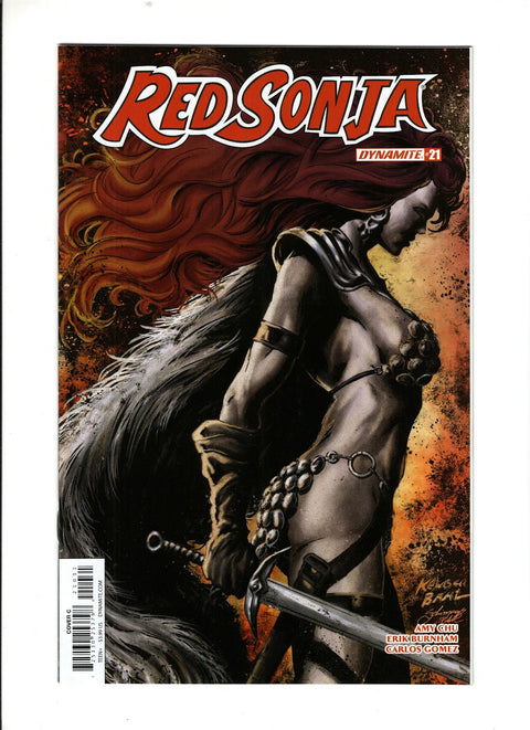 Red Sonja, Vol. 4 (Dynamite Entertainment) #21 (Cvr C) (2018) Kewber Baal C Kewber Baal Buy & Sell Comics Online Comic Shop Toronto Canada