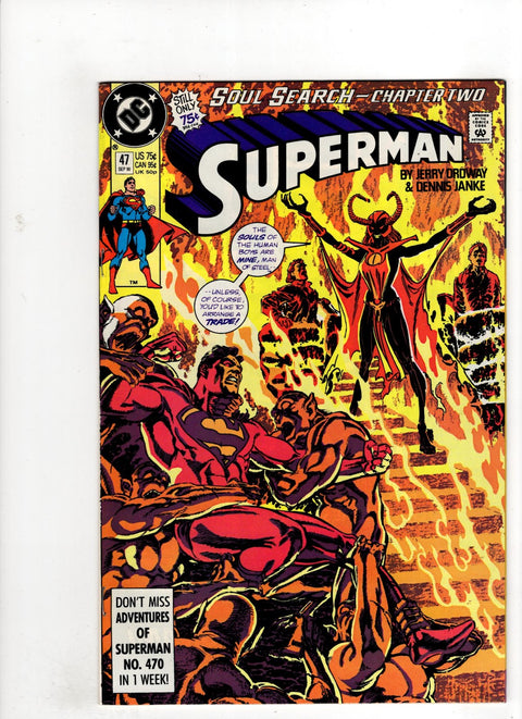 Superman, Vol. 2 #47 (1990) Buy & Sell Comics Online Comic Shop Toronto Canada