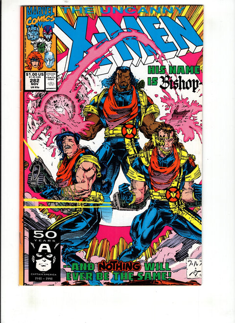 Uncanny X-Men, Vol. 1 #282 (1991) 1st Bishop 1st Bishop Buy & Sell Comics Online Comic Shop Toronto Canada