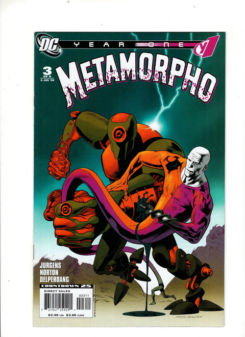 Metamorpho: Year One #3 (2008) Buy & Sell Comics Online Comic Shop Toronto Canada