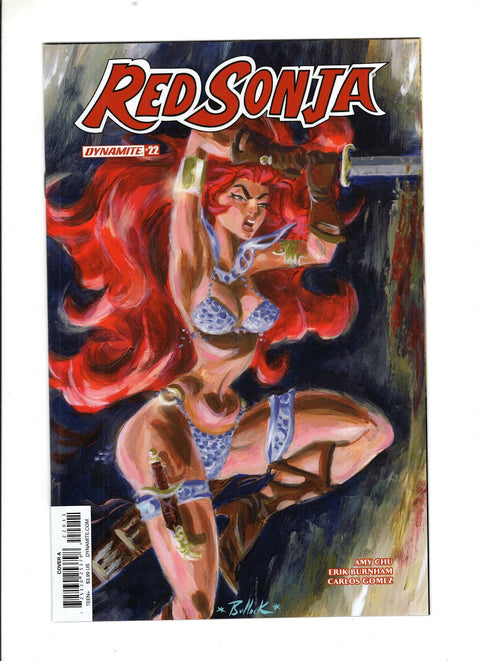 Red Sonja, Vol. 4 (Dynamite Entertainment) #22 (Cvr A) (2018) Dave Bullock A Dave Bullock Buy & Sell Comics Online Comic Shop Toronto Canada