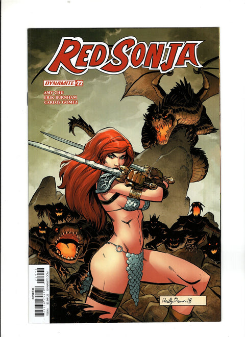 Red Sonja, Vol. 4 (Dynamite Entertainment) #22 (Cvr D) (2018) Reilly Brown D Reilly Brown Buy & Sell Comics Online Comic Shop Toronto Canada