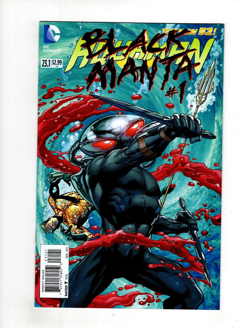 Aquaman, Vol. 7 #23 (Cvr .1B) (2013) 2D .1B 2D Buy & Sell Comics Online Comic Shop Toronto Canada