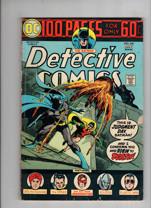 Detective Comics, Vol. 1 #441 (1974) 1st Harvey Bullock 1st Harvey Bullock Buy & Sell Comics Online Comic Shop Toronto Canada