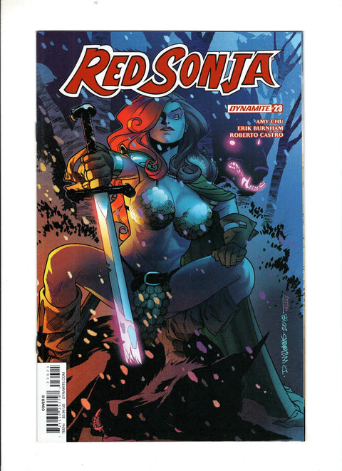 Red Sonja, Vol. 4 (Dynamite Entertainment) #23 (Cvr B) (2018) David Williams B David Williams Buy & Sell Comics Online Comic Shop Toronto Canada