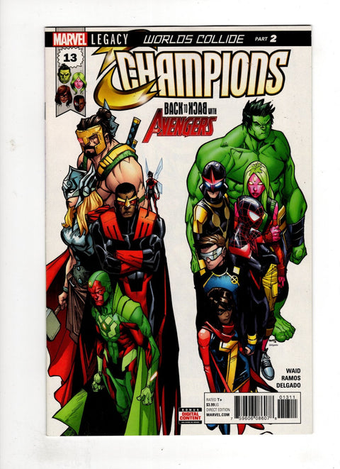 Champions, Vol. 2 (Marvel) #13 (Cvr A) (2017) Humberto Ramos A Humberto Ramos Buy & Sell Comics Online Comic Shop Toronto Canada