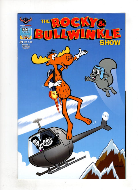 Rocky & Bullwinkle Show #1 (Cvr C) (2017) Flying Moose Galvan C Flying Moose Galvan Buy & Sell Comics Online Comic Shop Toronto Canada