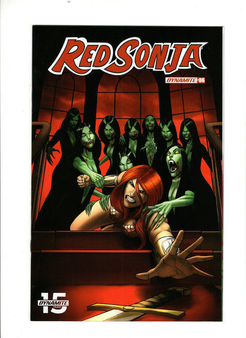 Red Sonja, Vol. 5 (Dynamite Entertainment) #6 (Cvr F) (2019) Incentive Bob Q Seduction Color Variant F Incentive Bob Q Seduction Color Variant Buy & Sell Comics Online Comic Shop Toronto Canada