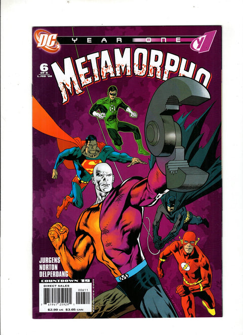 Metamorpho: Year One #6 (2008) Buy & Sell Comics Online Comic Shop Toronto Canada