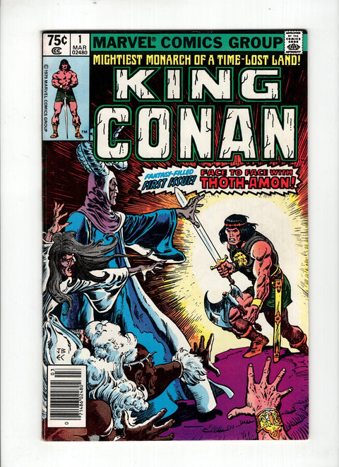 King Conan / Conan the King #1 (1980) Newsstand Edition Newsstand Edition Buy & Sell Comics Online Comic Shop Toronto Canada