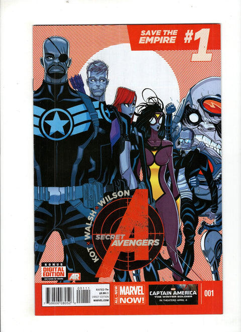 Secret Avengers, Vol. 3 #1 (Cvr A) (2014) Tradd Moore A Tradd Moore Buy & Sell Comics Online Comic Shop Toronto Canada