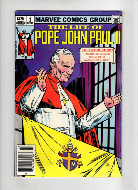 The Life of Pope John Paul 2 #1 (1982) Canadian Price Variant Canadian Price Variant Buy & Sell Comics Online Comic Shop Toronto Canada