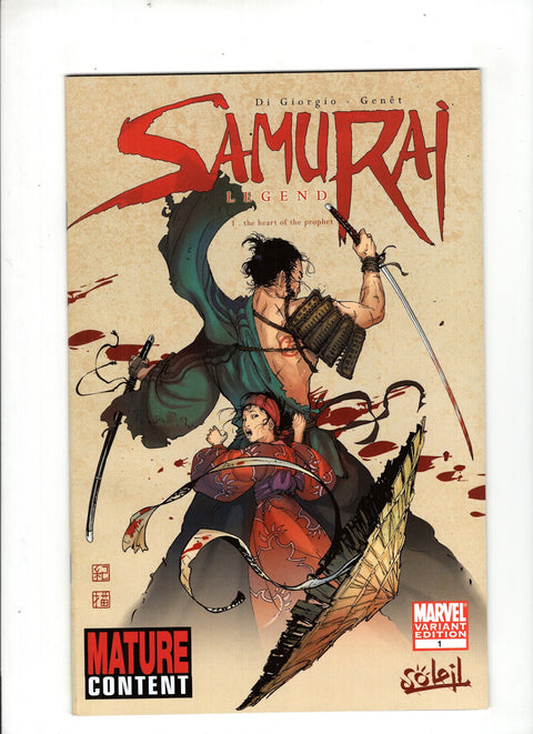 Samurai Legend #1 (Cvr B) (2008) Variant Us Exclusive B Variant Us Exclusive Buy & Sell Comics Online Comic Shop Toronto Canada