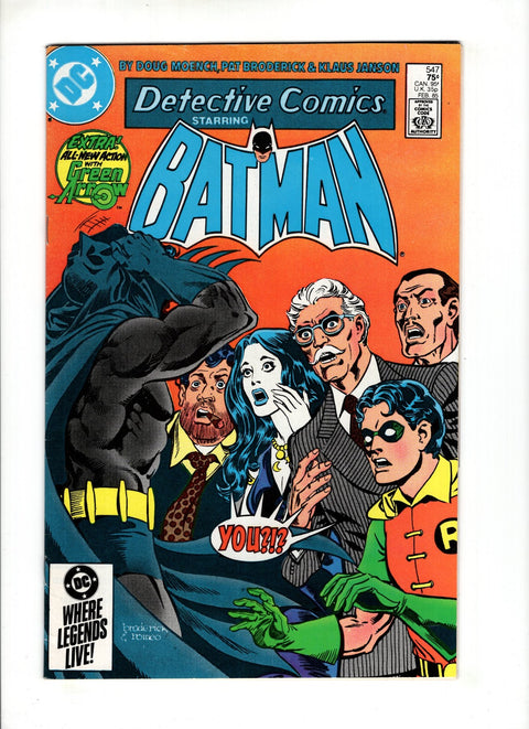 Detective Comics, Vol. 1 #547 (1985) Buy & Sell Comics Online Comic Shop Toronto Canada