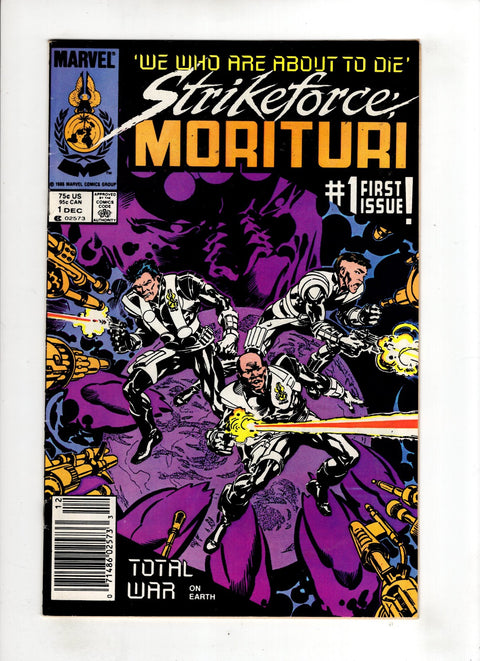 Strikeforce: Morituri #1 (1986) Newsstand Edition Newsstand Edition Buy & Sell Comics Online Comic Shop Toronto Canada