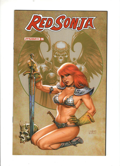 Red Sonja, Vol. 5 (Dynamite Entertainment) #26 (Cvr B) (2021) Joseph Michael Linsner B Joseph Michael Linsner Buy & Sell Comics Online Comic Shop Toronto Canada