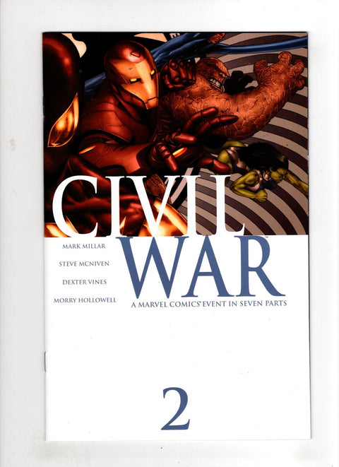 Civil War, Vol. 1 #2 (Cvr A) (2006) Steve McNiven A Steve McNiven Buy & Sell Comics Online Comic Shop Toronto Canada