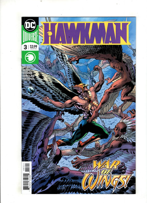 Hawkman, Vol. 5 #3 (Cvr A) (2018) Bryan Hitch - Knowhere