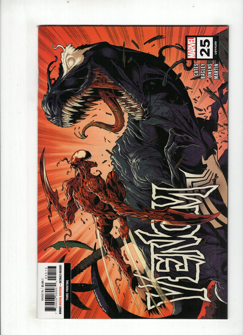 Venom, Vol. 4 #25 (2020) 3rd Printing Mark Bagley Variant 3rd Printing Mark Bagley Variant Buy & Sell Comics Online Comic Shop Toronto Canada