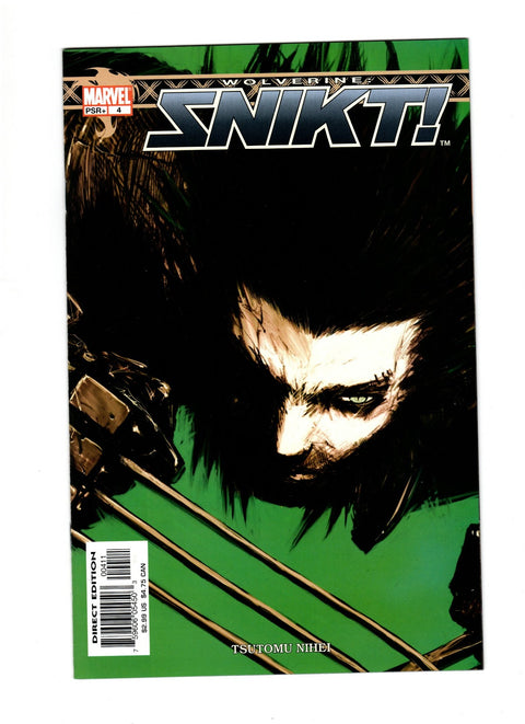 Wolverine: Snikt! #4 (2003) Buy & Sell Comics Online Comic Shop Toronto Canada