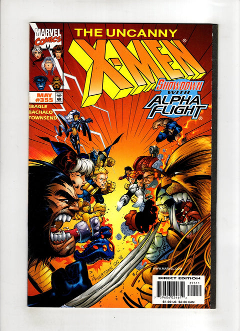 Uncanny X-Men, Vol. 1 #355 (1998) Buy & Sell Comics Online Comic Shop Toronto Canada