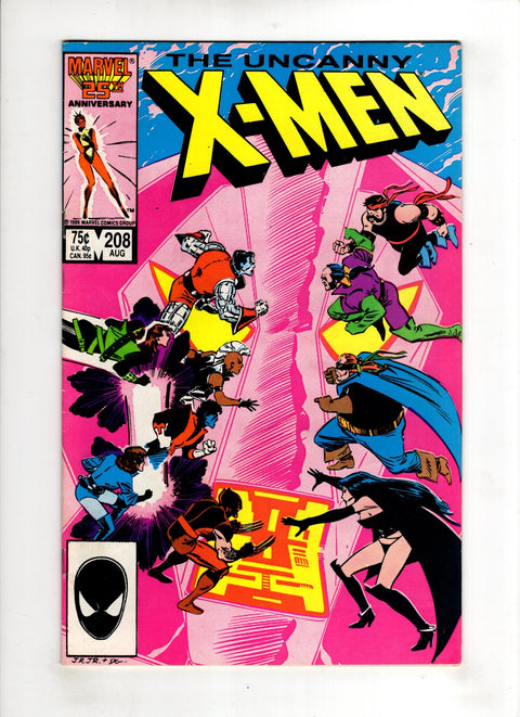 Uncanny X-Men, Vol. 1 #208 (1986) Buy & Sell Comics Online Comic Shop Toronto Canada