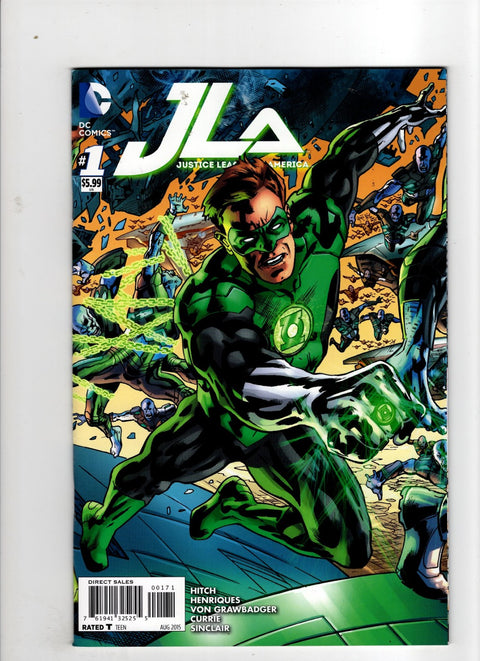 Justice League of America, Vol. 4 #1 (Cvr G) (2015) Bryan Hitch Green Lantern G Bryan Hitch Green Lantern Buy & Sell Comics Online Comic Shop Toronto Canada