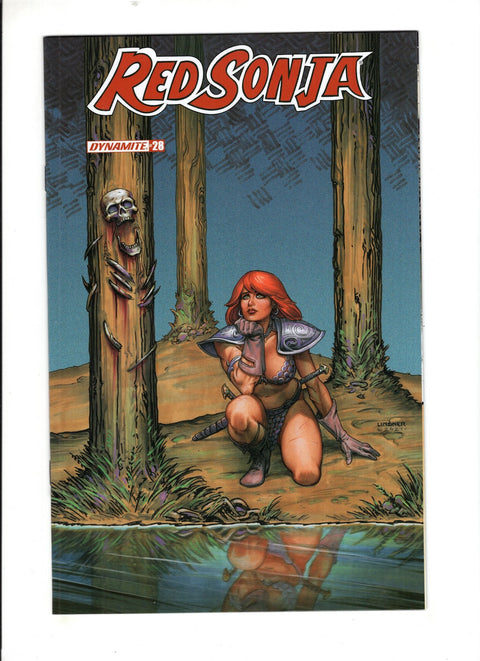 Red Sonja, Vol. 5 (Dynamite Entertainment) #28 (Cvr B) (2021) Joseph Michael Linsner B Joseph Michael Linsner Buy & Sell Comics Online Comic Shop Toronto Canada