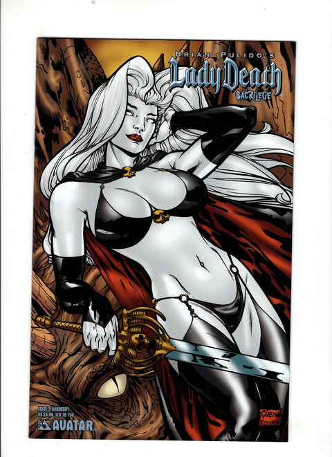Lady Death: Sacrilege #1 (Cvr K) (2007) Hardbody K Hardbody Buy & Sell Comics Online Comic Shop Toronto Canada