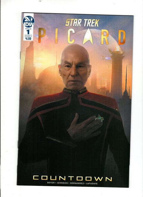 Star Trek: Picard - Countdown #1 (Cvr A) (2019) Michael Pangrazio A Michael Pangrazio Buy & Sell Comics Online Comic Shop Toronto Canada