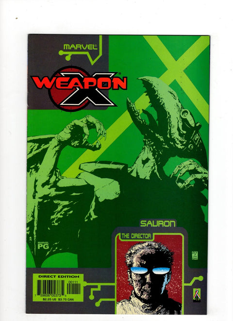 Weapon X: The Draft - Sauron #1 (2002) Buy & Sell Comics Online Comic Shop Toronto Canada