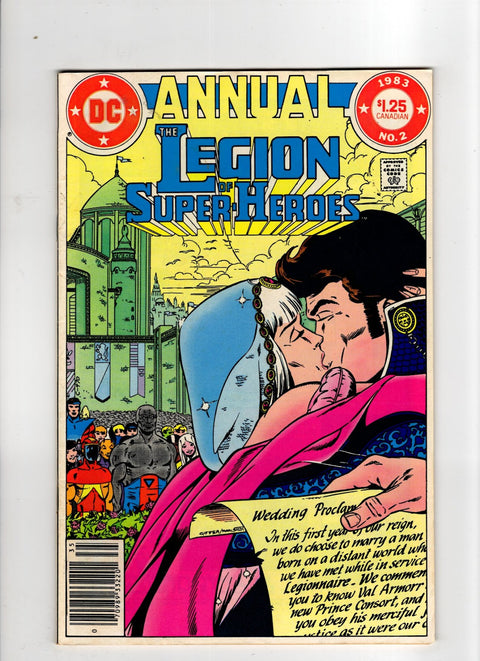 Legion of Super-Heroes, Vol. 2 Annual #2 (1983) Canadian Price Variant Canadian Price Variant Buy & Sell Comics Online Comic Shop Toronto Canada