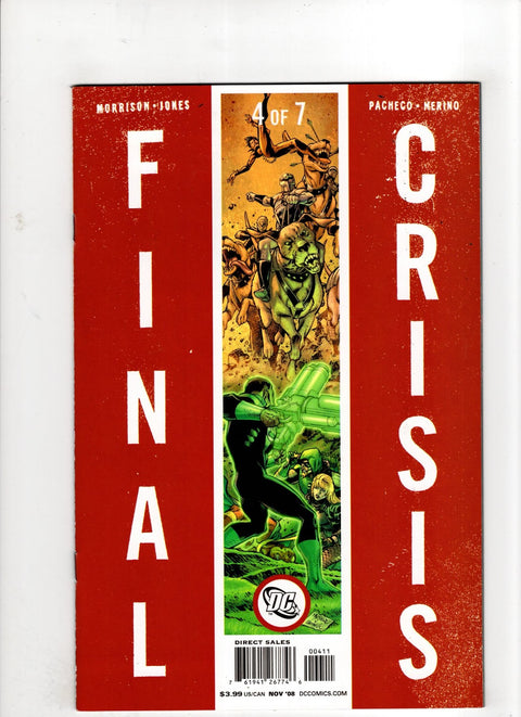 Final Crisis #4 (Cvr A) (2008) J.G. Jones A J.G. Jones Buy & Sell Comics Online Comic Shop Toronto Canada