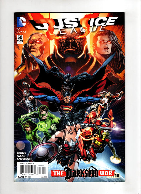 Justice League, Vol. 1 #50 (Cvr A) (2016) Jason Fabok A Jason Fabok Buy & Sell Comics Online Comic Shop Toronto Canada