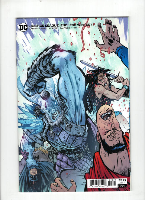 Justice League: Endless Winter #1 (Cvr B) (2020) Daniel Warren Johnson Card Stock Variant B Daniel Warren Johnson Card Stock Variant Buy & Sell Comics Online Comic Shop Toronto Canada
