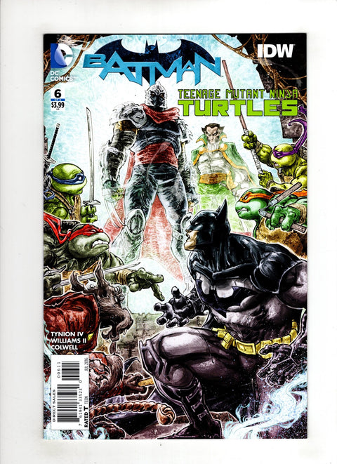 Batman / Teenage Mutant Ninja Turtles #6 (Cvr A) (2016) Freddie E. Williams II A Freddie E. Williams II Buy & Sell Comics Online Comic Shop Toronto Canada