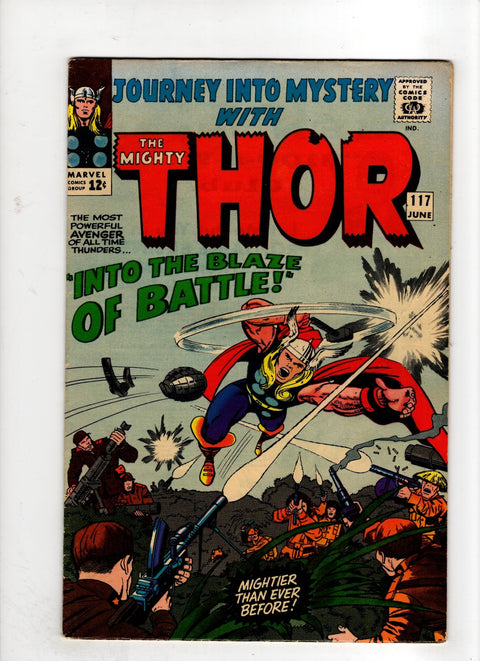 Journey Into Mystery, Vol. 1 #117 (1965) Debut of the Odinsword (The Over Sword of Asgard) Buy & Sell Comics Online Comic Shop Toronto Canada
