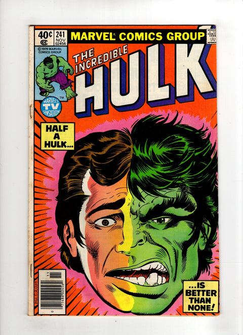The Incredible Hulk, Vol. 1 #241 (1979) Newsstand Edition Newsstand Edition Buy & Sell Comics Online Comic Shop Toronto Canada