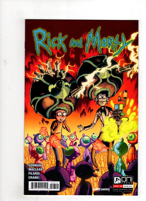 Rick and Morty, Vol. 1 #6 (Cvr D) (2015) 2nd Printing CJ Cannon D 2nd Printing CJ Cannon Buy & Sell Comics Online Comic Shop Toronto Canada