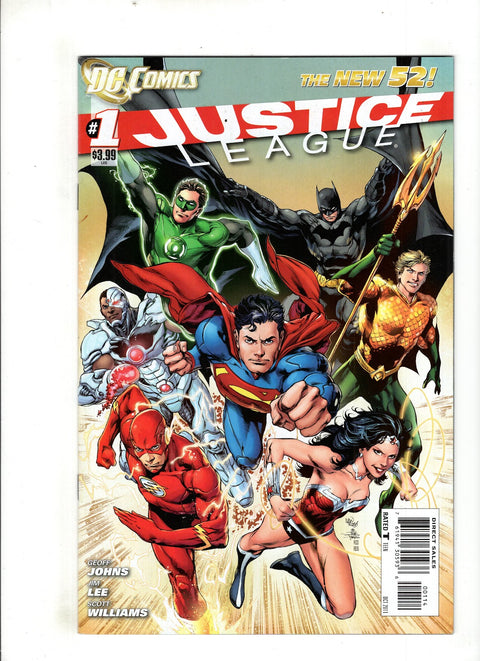 Justice League, Vol. 1 #1 (2011) 4th Printing - Knowhere