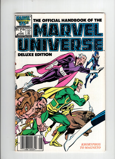 Official Handbook of the Marvel Universe: Deluxe Edition (Vol. 2) #7 (1986) CPV CPV Buy & Sell Comics Online Comic Shop Toronto Canada