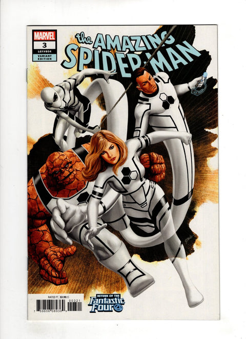 The Amazing Spider-Man, Vol. 5 #3 (Cvr B) (2018) Steve Epting Return of the Fantastic Four Variant B Steve Epting Return of the Fantastic Four Variant Buy & Sell Comics Online Comic Shop Toronto Canada