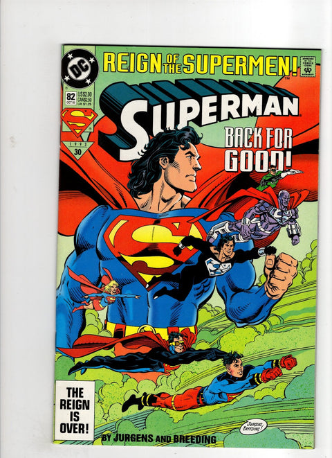Superman, Vol. 2 #82 (1993) Buy & Sell Comics Online Comic Shop Toronto Canada